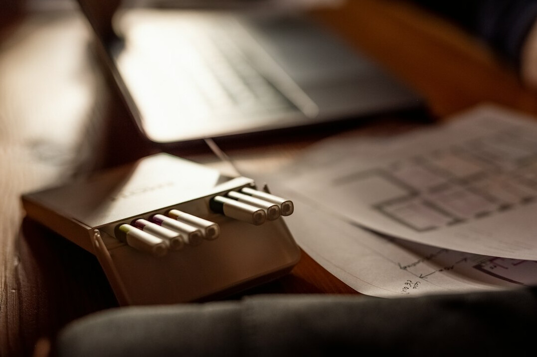 confidential documents on desk